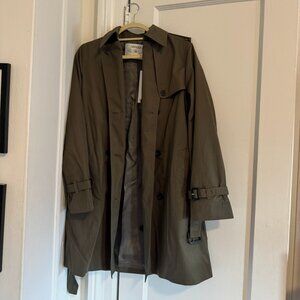 Aritzia The Finch Mid Trench Coat - Size XS, City Twill